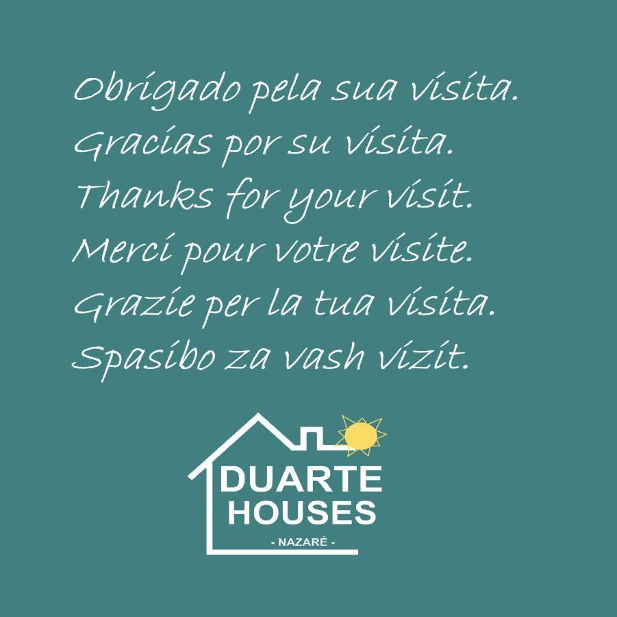 Duarte Houses T2 - Com Vista Mar Nazaré Eksteriør billede